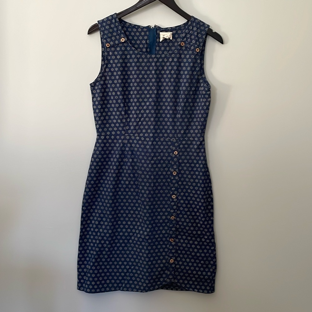 Mata Traders Blue Sleeveless Dress - Picture 2 of 8